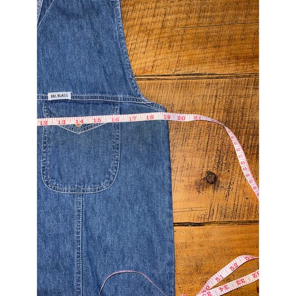 Womens Bill Blass Vintage Y2K Blue Denim Button Up Vest Size Small - Picture 6 of 6